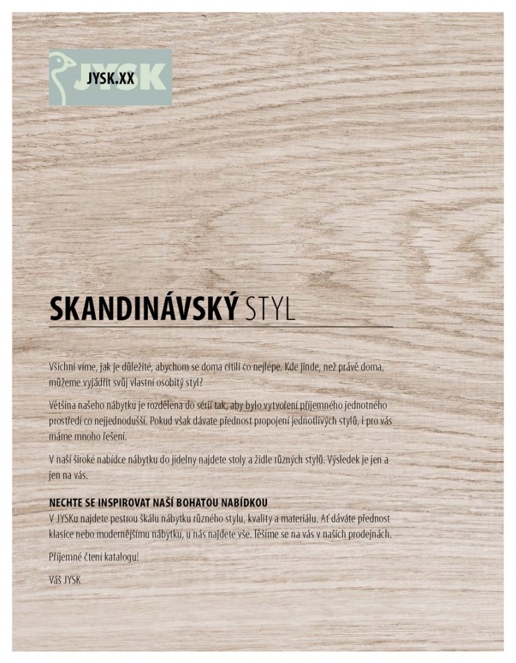 leták Jysk Nábytek od 26.9.2014 strana 1 leták Jysk Nábytek od 26.9.2014 strana 1