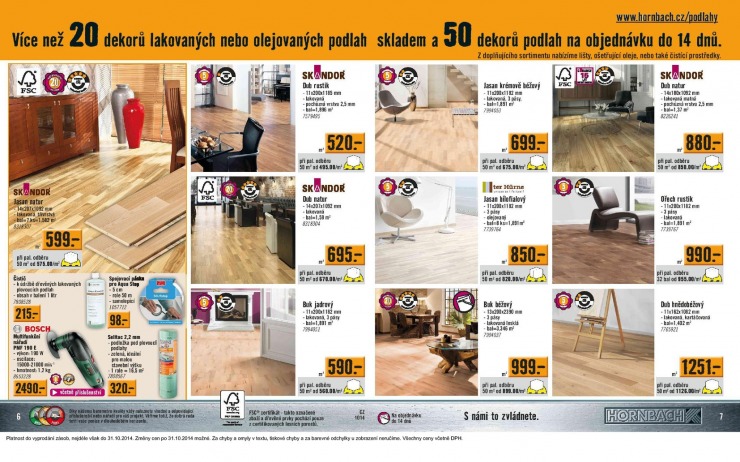 let�k Hornbach Aktu�ln� let�k od 27.9.2014 strana 1