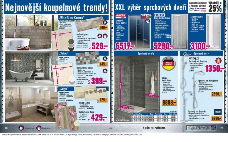 let�k Hornbach Aktu�ln� let�k od 27.9.2014 strana 1