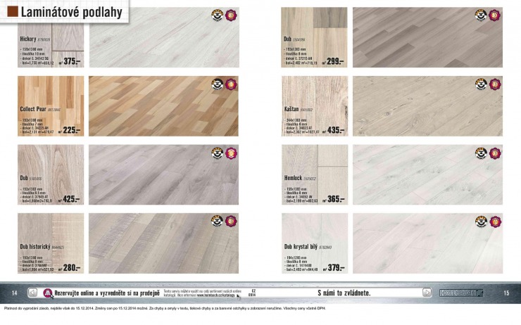 let�k Hornbach Podlahy od 15.9.2014 strana 1