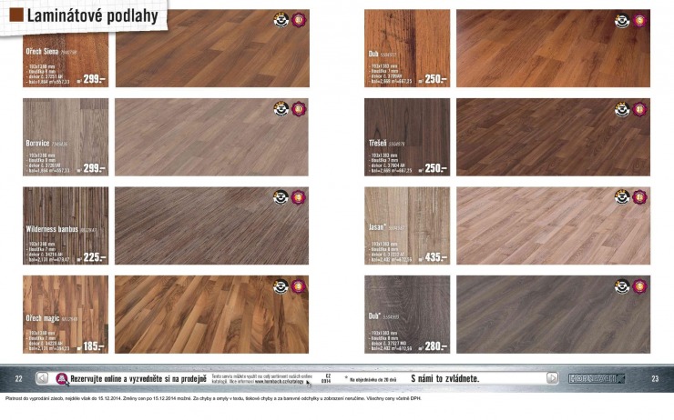 let�k Hornbach Podlahy od 15.9.2014 strana 1