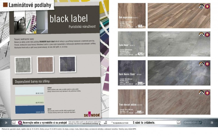 leták Hornbach Podlahy od 15.9.2014 strana 1 leták Hornbach Podlahy od 15.9.2014 strana 1