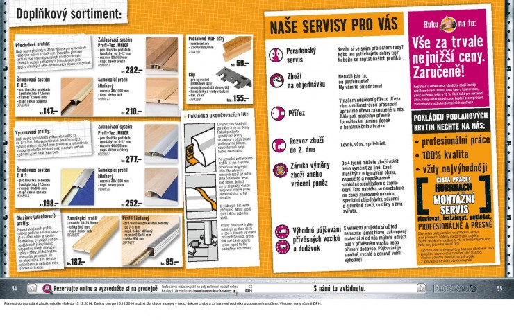 leták Hornbach Podlahy od 15.9.2014 strana 1 leták Hornbach Podlahy od 15.9.2014 strana 1