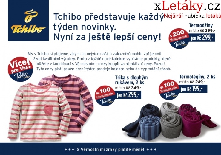 leták Tchibo leták strana 1 leták Tchibo leták strana 1