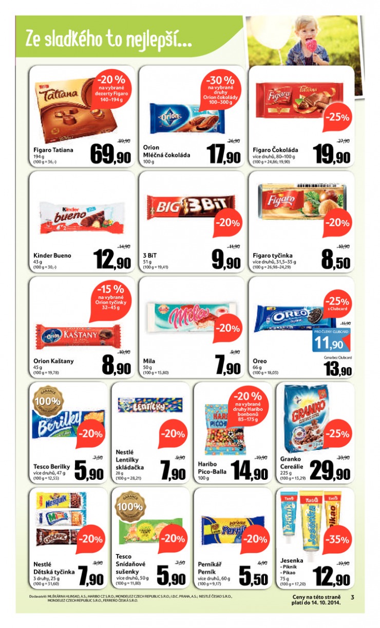 leták Tesco supermarkety od 1.10.2014 strana 1 leták Tesco supermarkety od 1.10.2014 strana 1
