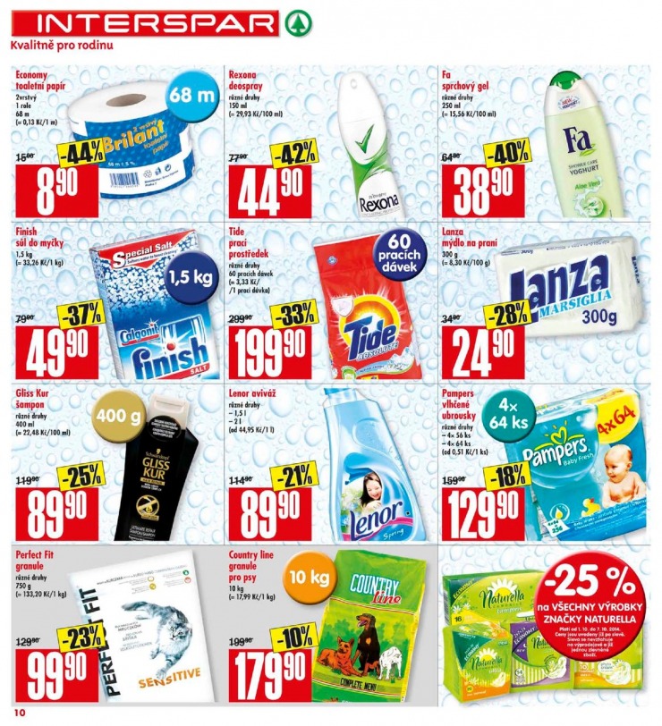 leták Interspar Akční nabídka od 1.10.2014 strana 1 leták Interspar Akční nabídka od 1.10.2014 strana 1