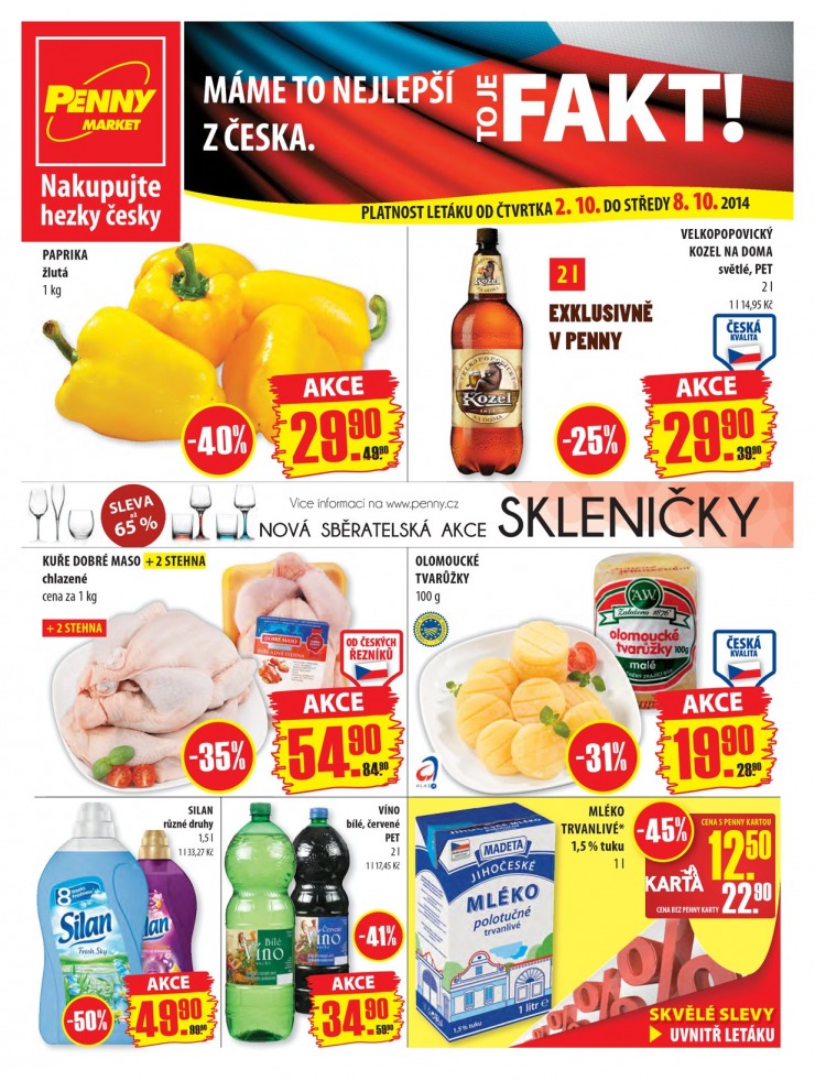 leták Penny Aktuální nabídka od 2.10.2014 strana 1 leták Penny Aktuální nabídka od 2.10.2014 strana 1