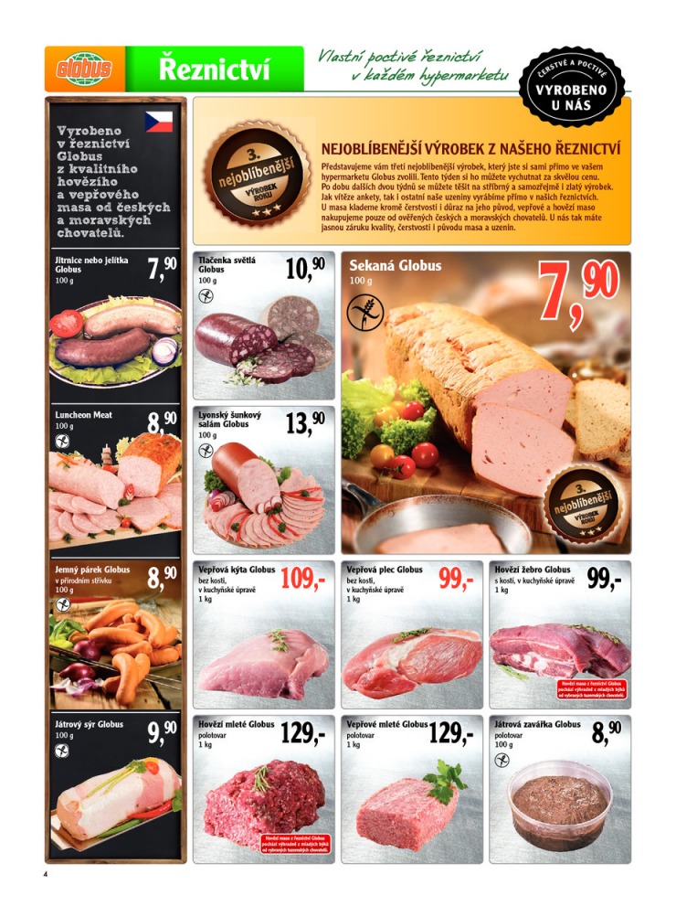 leták Globus Naše noviny od 2.10.2014 strana 1 leták Globus Naše noviny od 2.10.2014 strana 1
