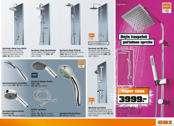 leták OBI Koupelny od 11.9.2014 strana 1 leták OBI Koupelny od 11.9.2014 strana 1
