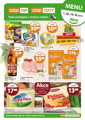 letk COOP Tuty Tip od 1.10.2014 strana 1