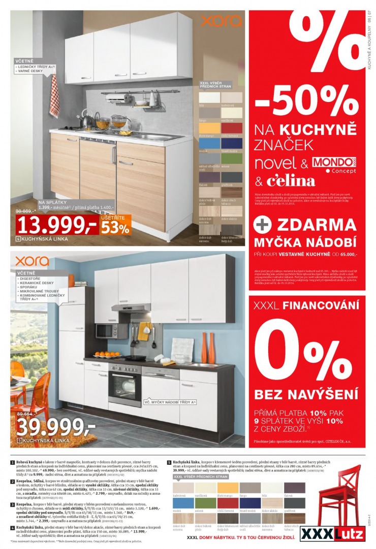 let�k XXXLutz Aktu�ln� prospekt od 29.9.2014 strana 1