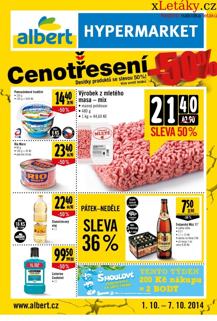 leták Albert Hypermarket akční leták strana 1 leták Albert Hypermarket akční leták strana 1