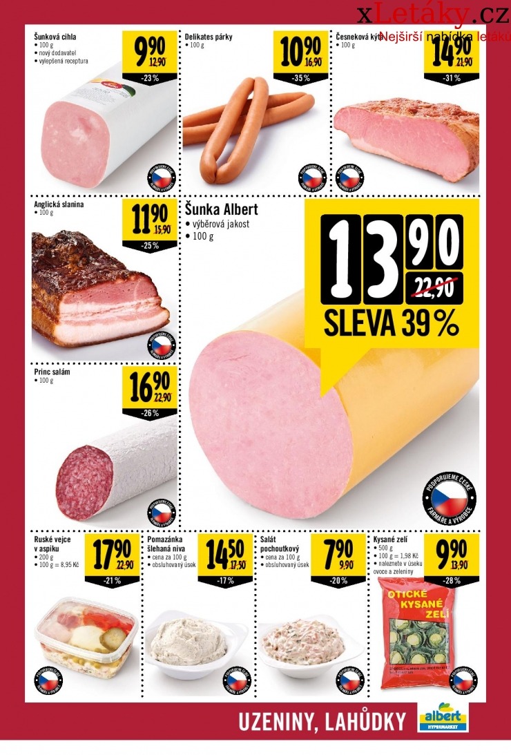 leták Albert Hypermarket akční leták strana 1 leták Albert Hypermarket akční leták strana 1