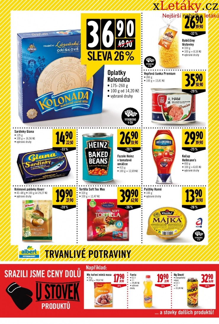 leták Albert Hypermarket leták strana 1 leták Albert Hypermarket leták strana 1