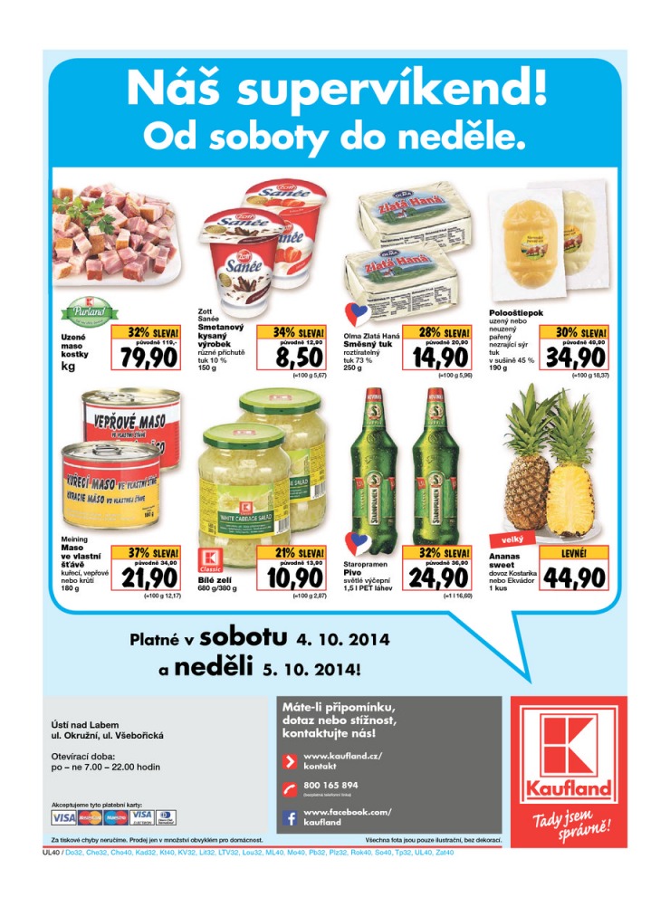 leták Kaufland Aktuální nabídka od 2.10.2014 strana 1 leták Kaufland Aktuální nabídka od 2.10.2014 strana 1