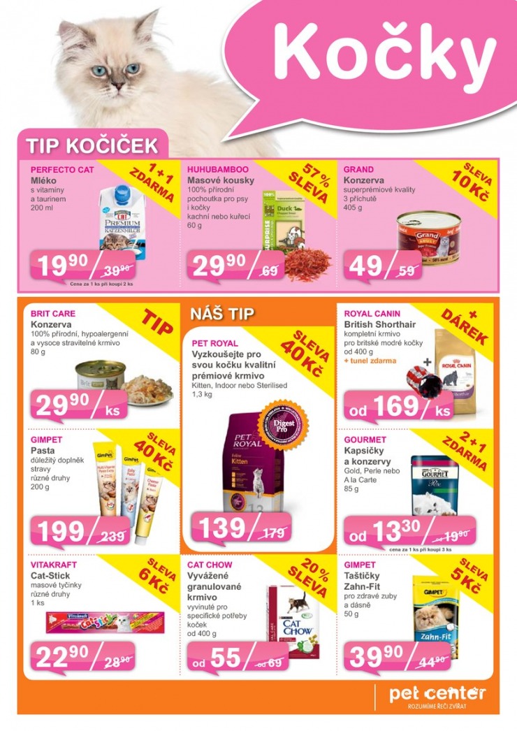 leták Pet Center Akční leták od 1.10.2014 strana 1 leták Pet Center Akční leták od 1.10.2014 strana 1