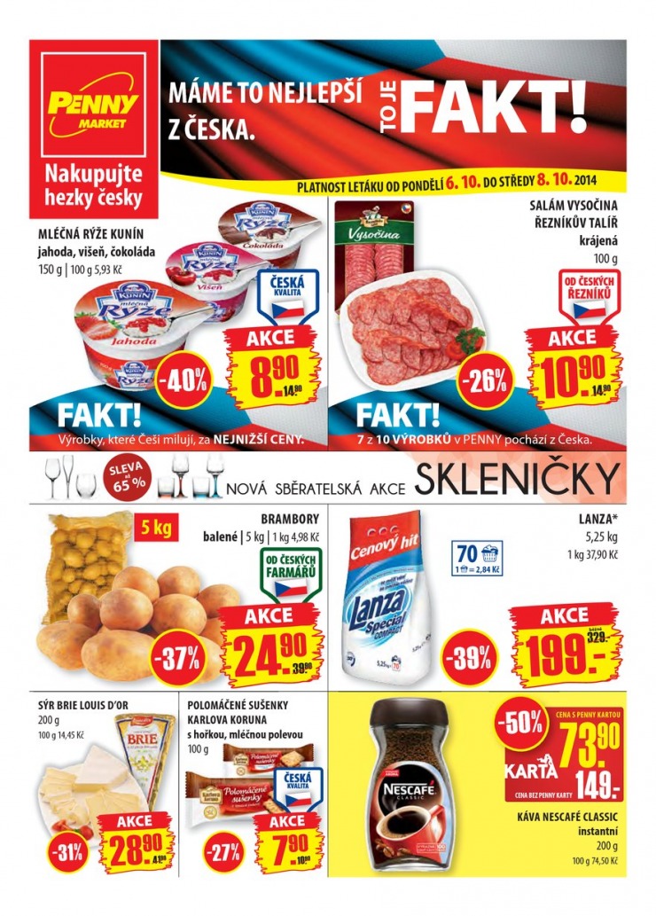 leták Penny Aktuální nabídka od 6.10.2014 strana 1 leták Penny Aktuální nabídka od 6.10.2014 strana 1