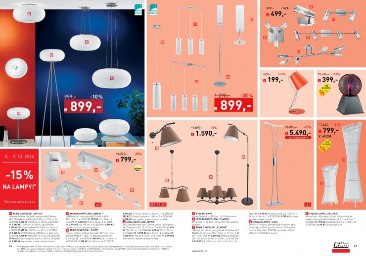 leták Kika Aktuální leták od 6.10.2014 strana 1 leták Kika Aktuální leták od 6.10.2014 strana 1