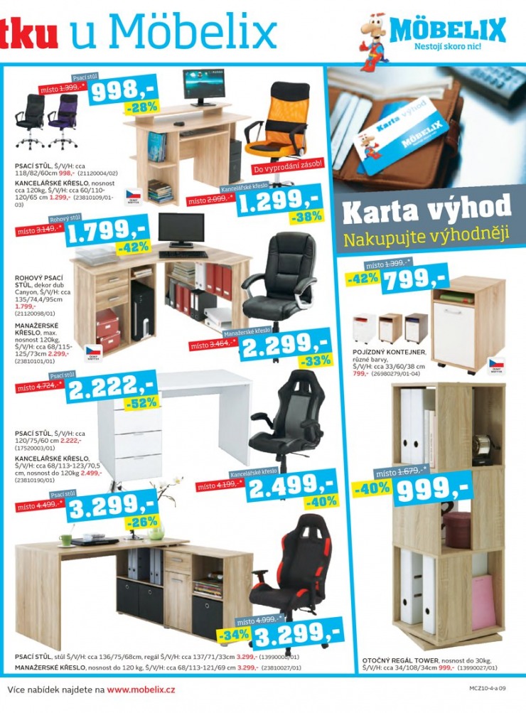 leták Mobelix Aktuální prospekt od 6.10.2014 strana 1 leták Mobelix Aktuální prospekt od 6.10.2014 strana 1