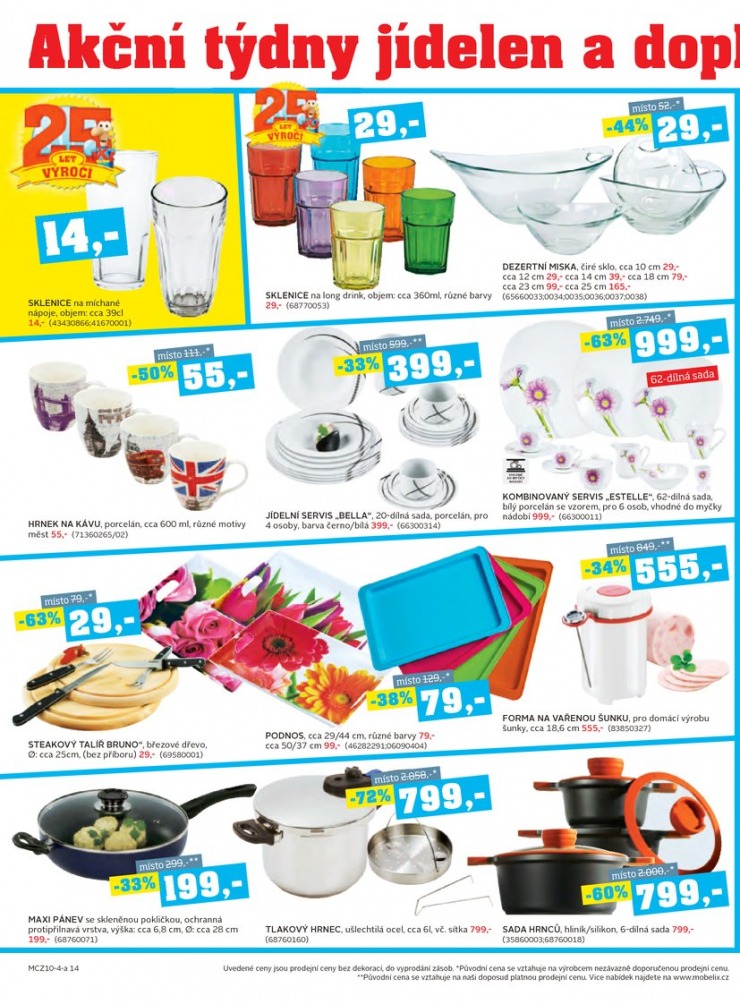 leták Mobelix Aktuální prospekt od 6.10.2014 strana 1 leták Mobelix Aktuální prospekt od 6.10.2014 strana 1