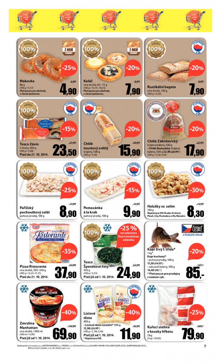 leták Tesco OD od 8.10.2014 strana 1 leták Tesco OD od 8.10.2014 strana 1