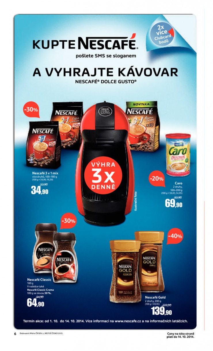 let�k Tesco supermarkety od 8.10.2014 strana 1