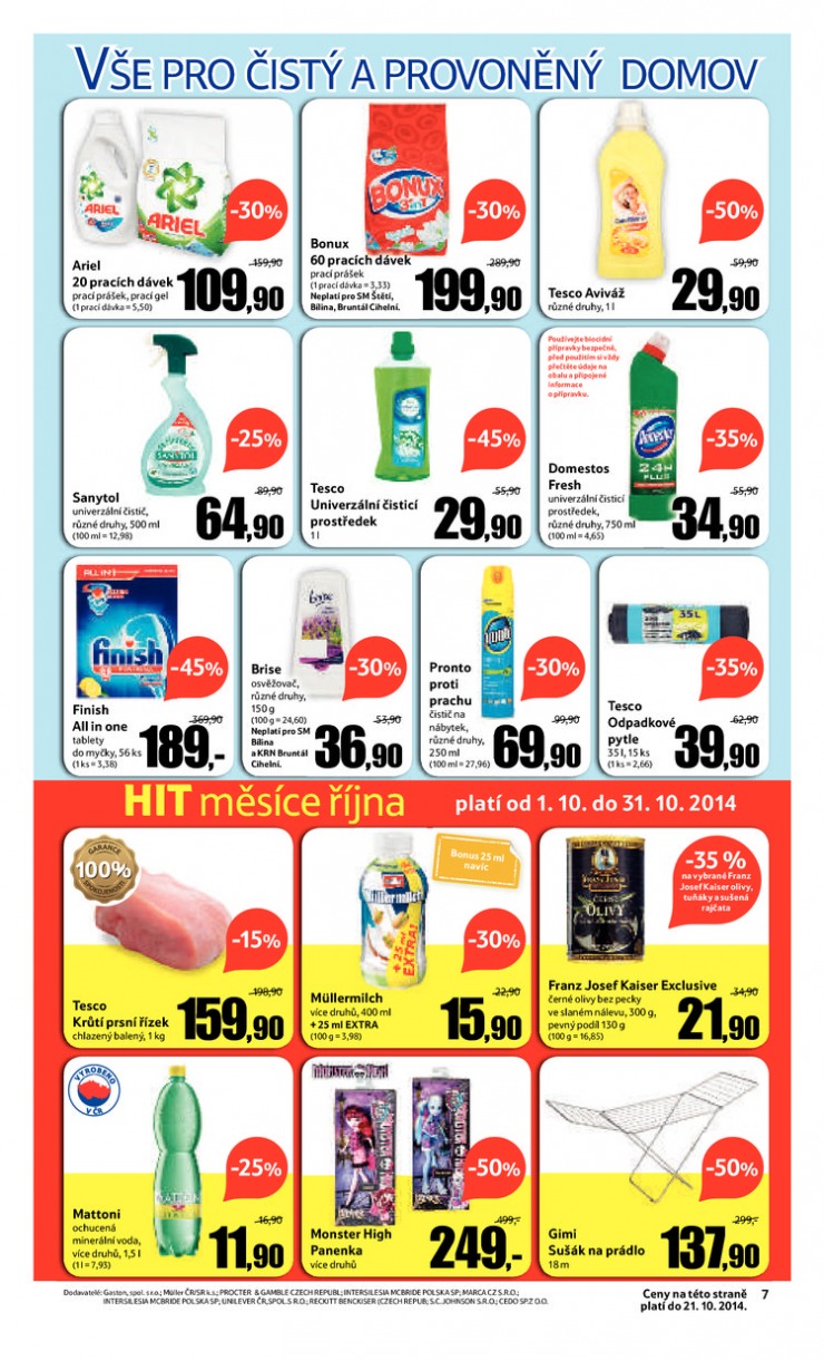 let�k Tesco supermarkety od 8.10.2014 strana 1