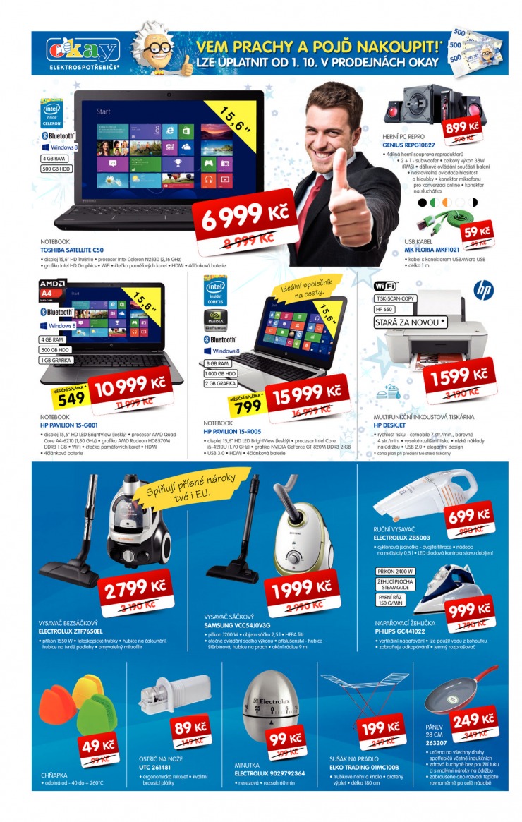 leták Okay Aktuální leták od 8.10.2014 strana 1 leták Okay Aktuální leták od 8.10.2014 strana 1