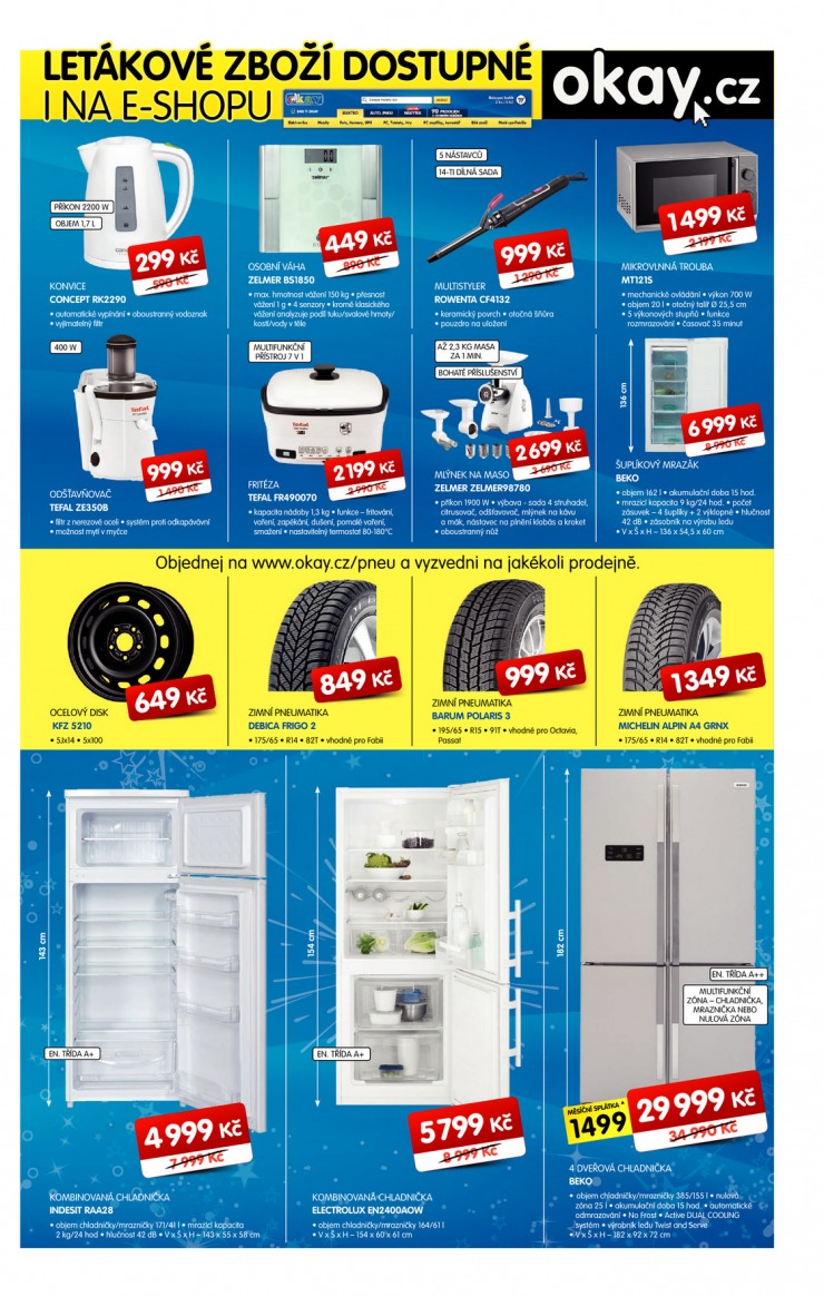 leták Okay Aktuální leták od 8.10.2014 strana 1 leták Okay Aktuální leták od 8.10.2014 strana 1