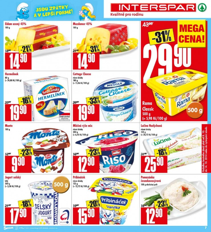 leták Interspar Akční nabídka od 8.10.2014  strana 1 leták Interspar Akční nabídka od 8.10.2014 strana 1