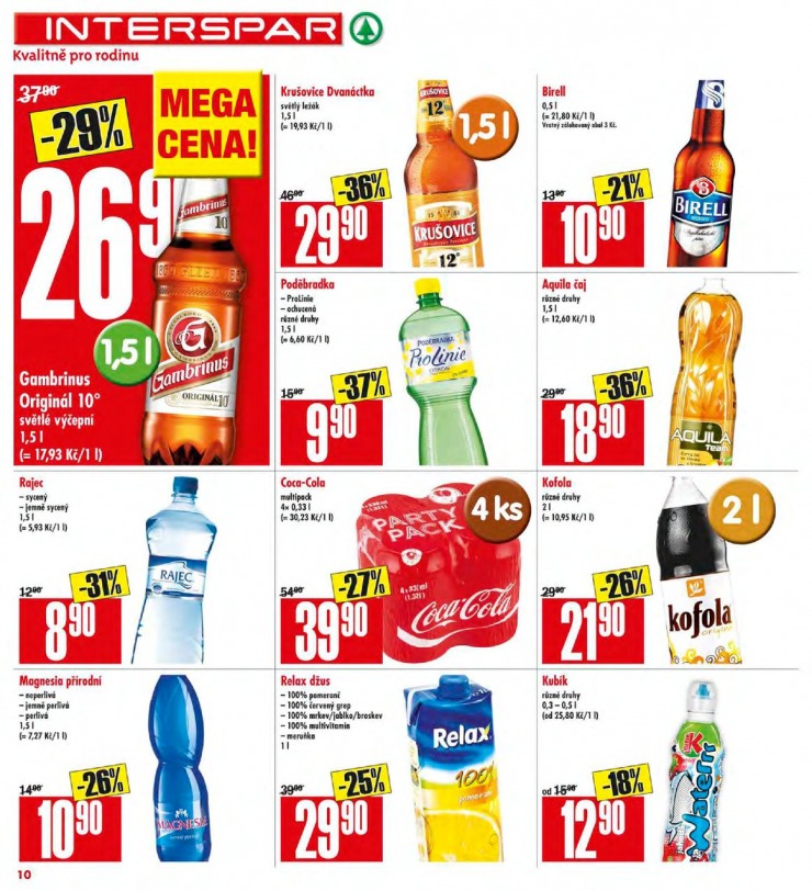 leták Interspar Akční nabídka od 8.10.2014  strana 1 leták Interspar Akční nabídka od 8.10.2014 strana 1