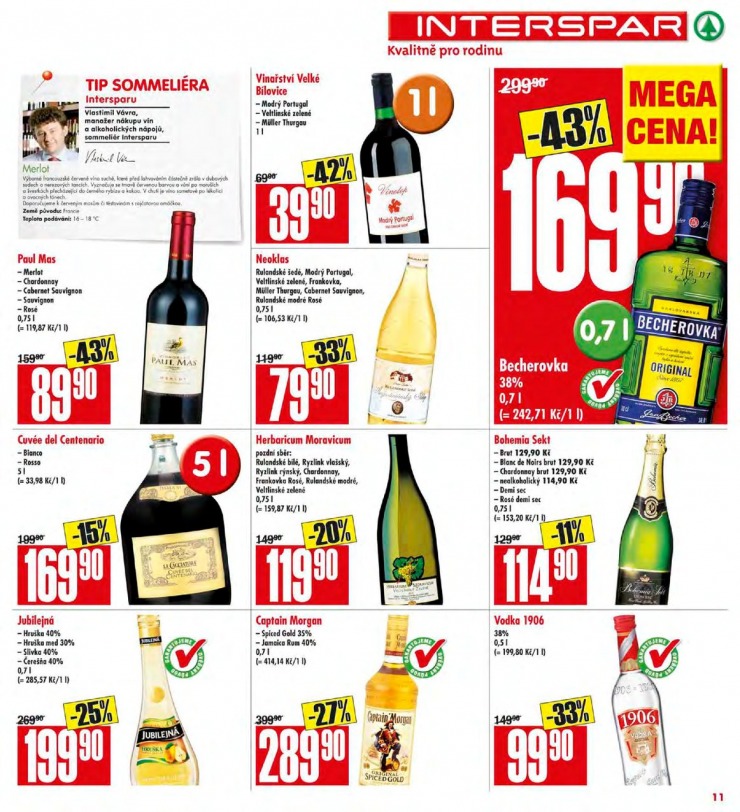 leták Interspar Akční nabídka od 8.10.2014  strana 1 leták Interspar Akční nabídka od 8.10.2014 strana 1