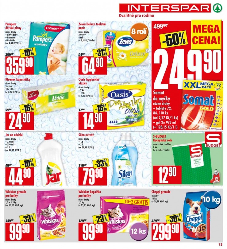 leták Interspar Akční nabídka od 8.10.2014  strana 1 leták Interspar Akční nabídka od 8.10.2014 strana 1