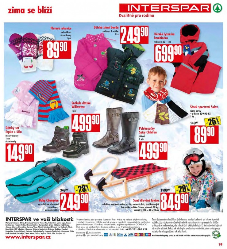 leták Interspar Akční nabídka od 8.10.2014  strana 1 leták Interspar Akční nabídka od 8.10.2014 strana 1