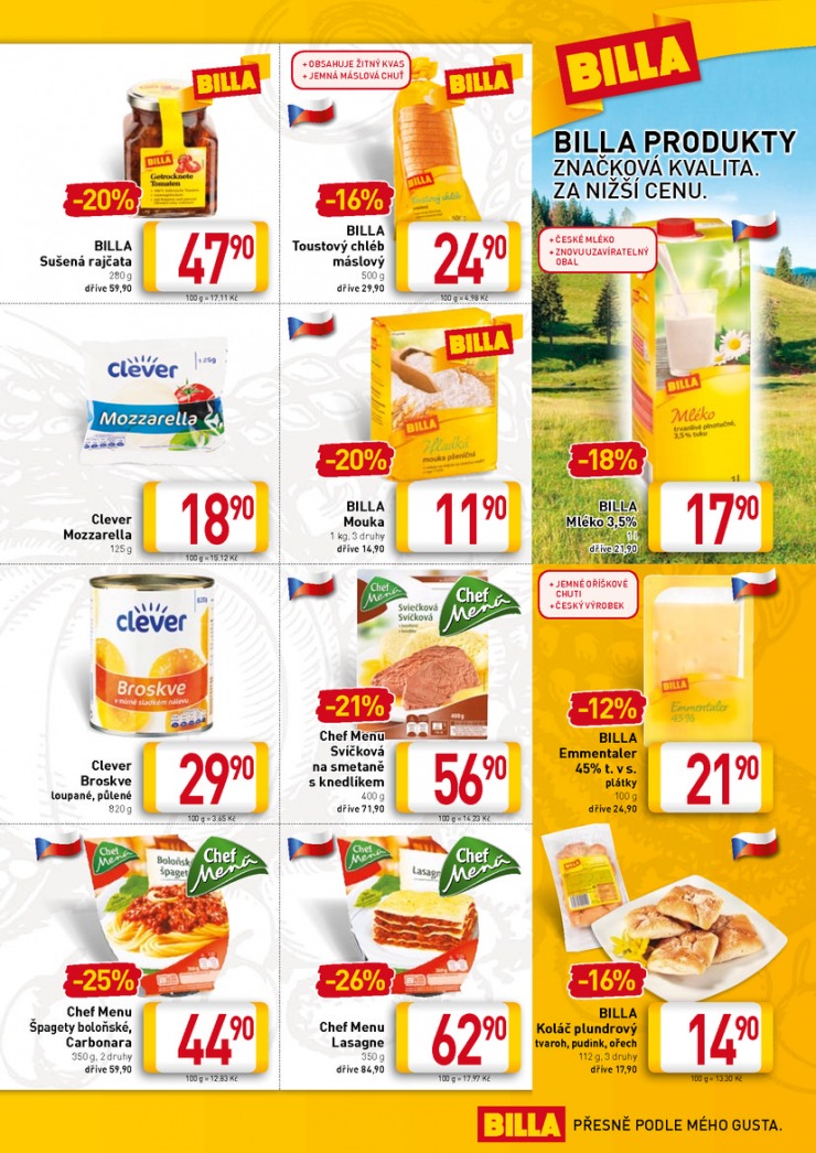 leták Billa velký od 8.10.2014 strana 1 leták Billa velký od 8.10.2014 strana 1