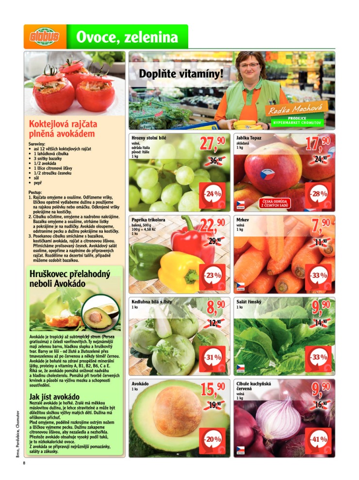 leták Globus Naše noviny od 9.10.2014 strana 1 leták Globus Naše noviny od 9.10.2014 strana 1