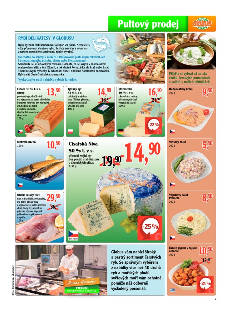 leták Globus Naše noviny od 9.10.2014 strana 1 leták Globus Naše noviny od 9.10.2014 strana 1