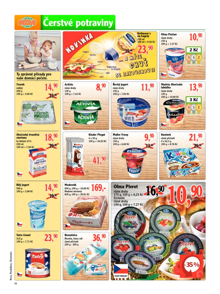 leták Globus Naše noviny od 9.10.2014 strana 1 leták Globus Naše noviny od 9.10.2014 strana 1