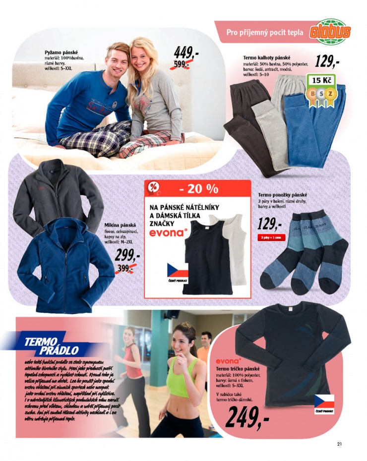 leták Globus Zima od 9.10.2014 strana 1 leták Globus Zima od 9.10.2014 strana 1