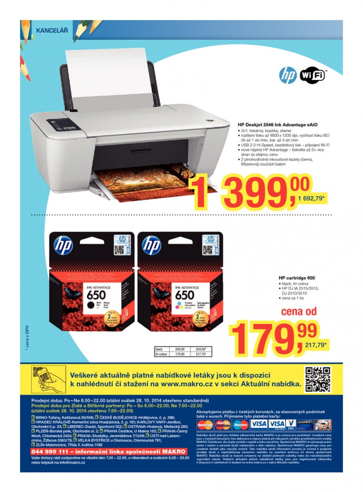 leták Makro Kancelář od 8.10.2014 strana 1 leták Makro Kancelář od 8.10.2014 strana 1