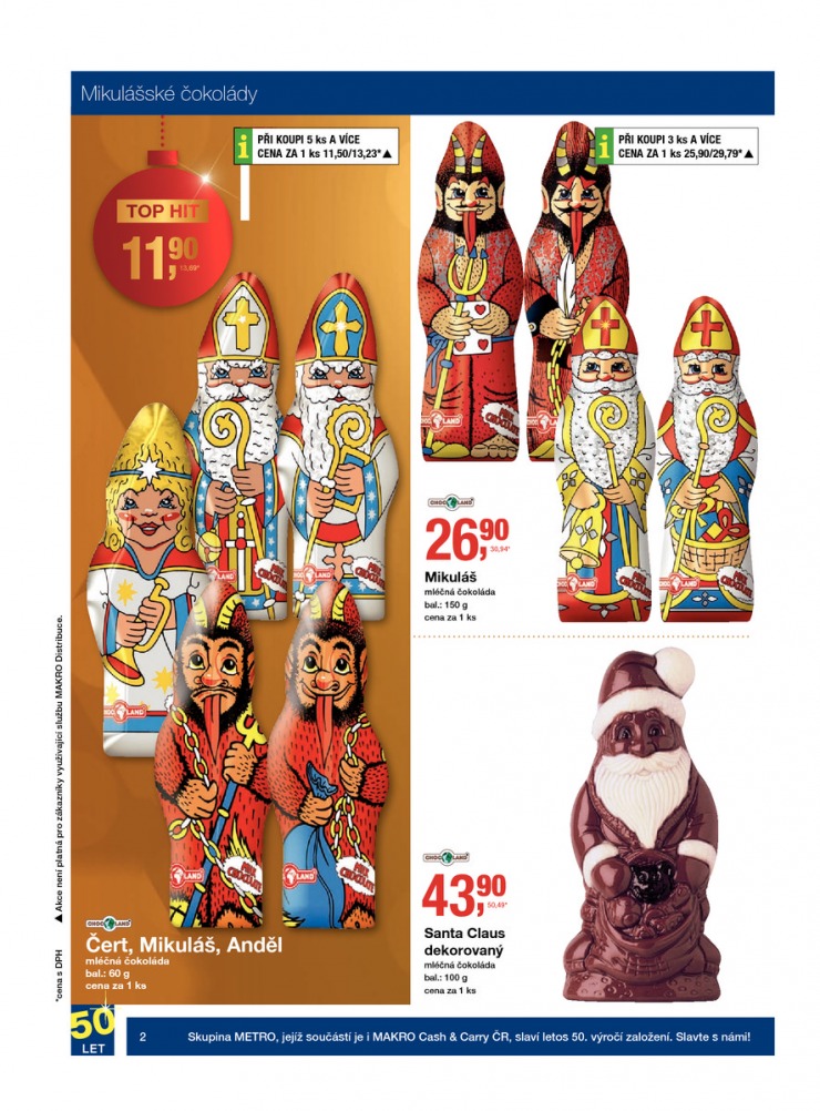 leták Makro Mikulášské čokolády od 8.10.2014 strana 1 leták Makro Mikulášské čokolády od 8.10.2014 strana 1