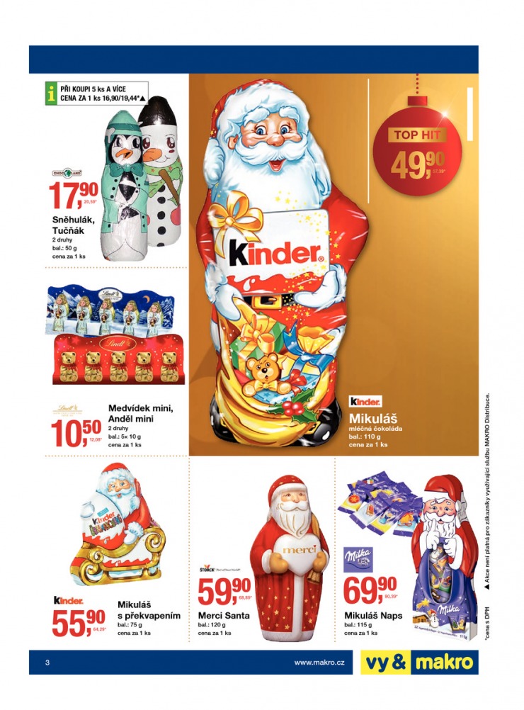 leták Makro Mikulášské čokolády od 8.10.2014 strana 1 leták Makro Mikulášské čokolády od 8.10.2014 strana 1