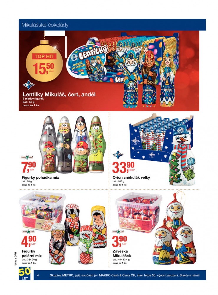 leták Makro Mikulášské čokolády od 8.10.2014 strana 1 leták Makro Mikulášské čokolády od 8.10.2014 strana 1