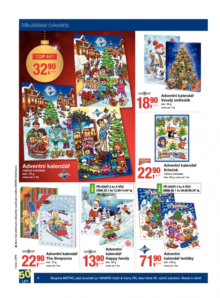 leták Makro Mikulášské čokolády od 8.10.2014 strana 1 leták Makro Mikulášské čokolády od 8.10.2014 strana 1