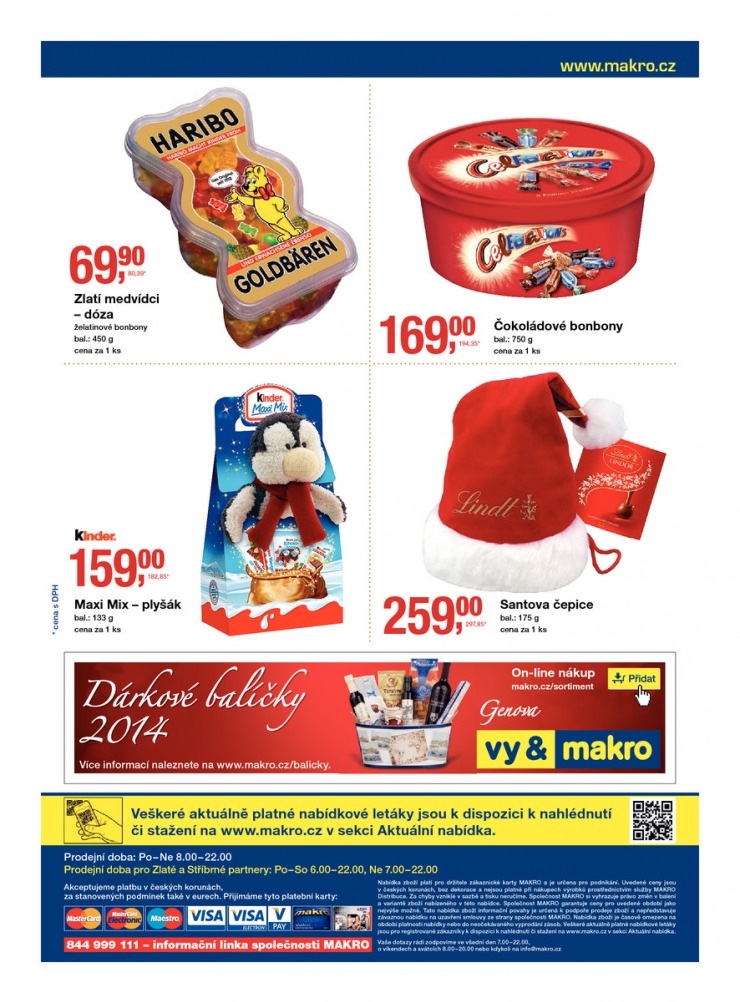 leták Makro Mikulášské čokolády od 8.10.2014 strana 1 leták Makro Mikulášské čokolády od 8.10.2014 strana 1