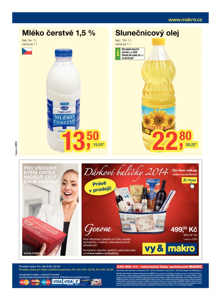 leták Makro Potraviny od 8.10.2014 strana 1 leták Makro Potraviny od 8.10.2014 strana 1