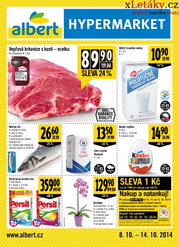 leták Albert Hypermarket leták strana 1 leták Albert Hypermarket leták strana 1