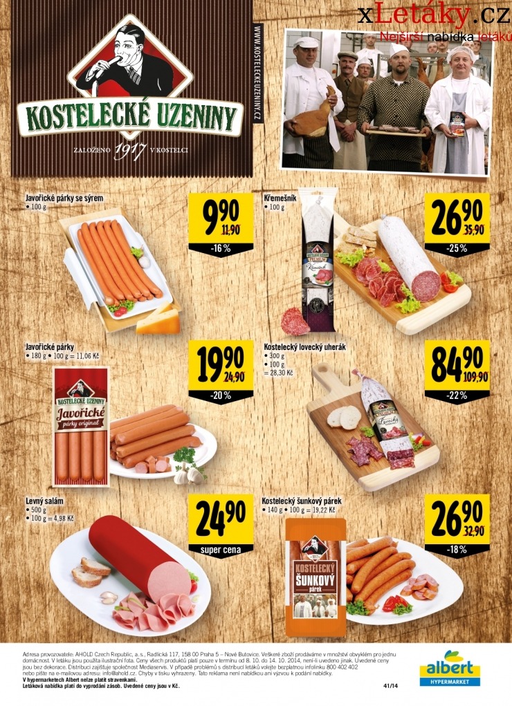 leták Albert Hypermarket leták strana 1 leták Albert Hypermarket leták strana 1