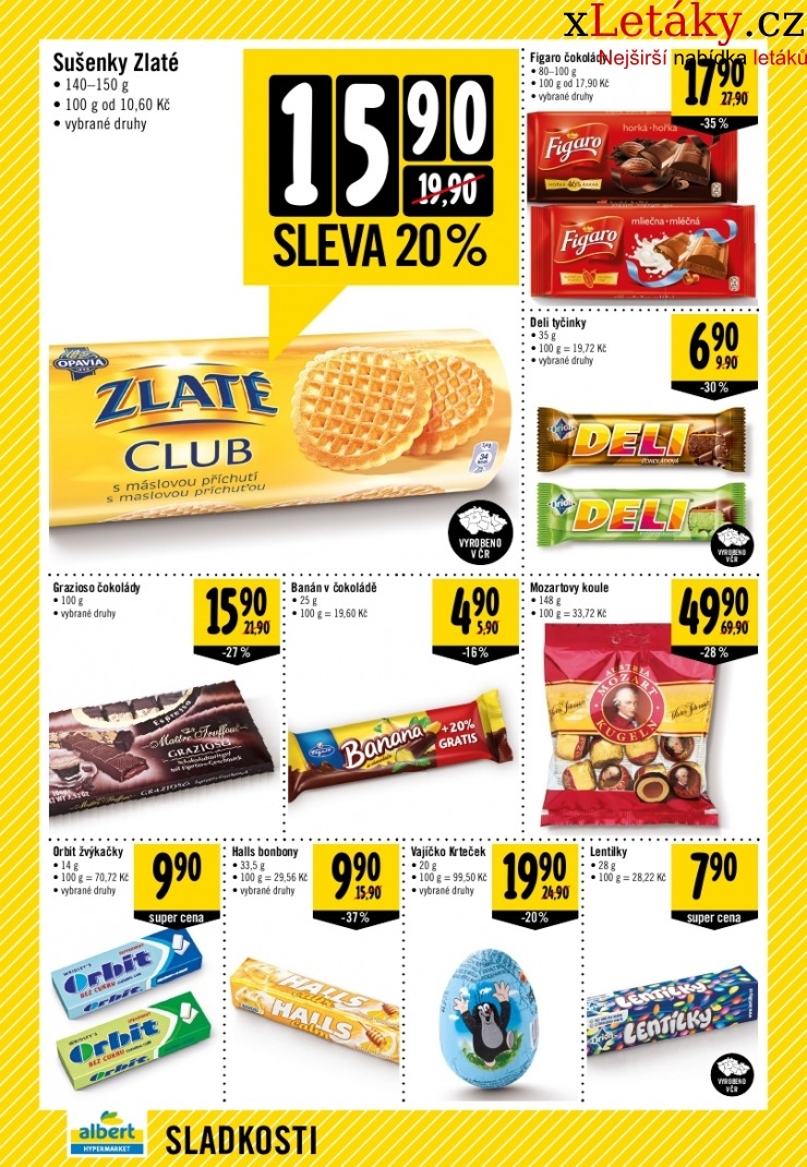 leták Albert Hypermarket leták strana 1 leták Albert Hypermarket leták strana 1