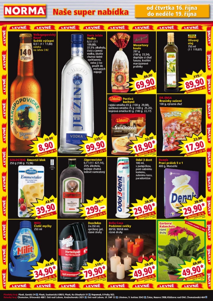 let�k Norma Aktu�ln� let�k od 13.10.2014 strana 1